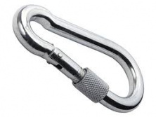 Карабин пожарный с фиксатором DIN5299D М10