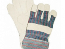 Перчатки кож спилковые РОС 