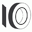 Изолента прорезиненная х/б черная 110г БИБЕР 92013