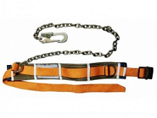 Пояс предохранительный ПП 1Г  РОС (строп - цепь)