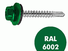 Саморез кровельный RAL-6002  5,5x19 (250шт)